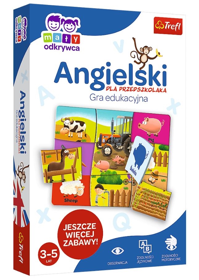 Gra  Edukacyjna Angielski dla przedszkolaka z Seri