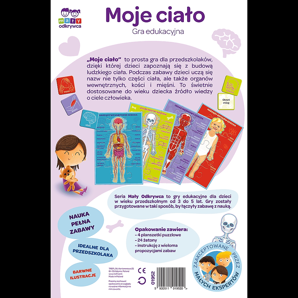 Gra Moje ciało z Serii Mały Odkrywca 01952
