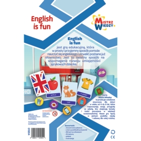 Gra Edukacyjna English is Fun z Serii Mistrz Wiedz