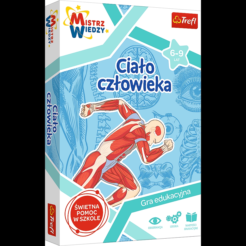 Gra Edukacyjna Ciało człowieka/ Mistrz Wiedzy Tref