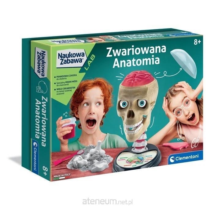 CLEMENTONI ZWARIOWANA ANATOMIA
