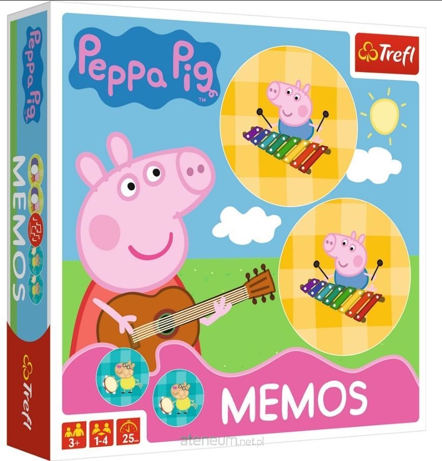Gra Memos Świnka Peppa Trefl 01893