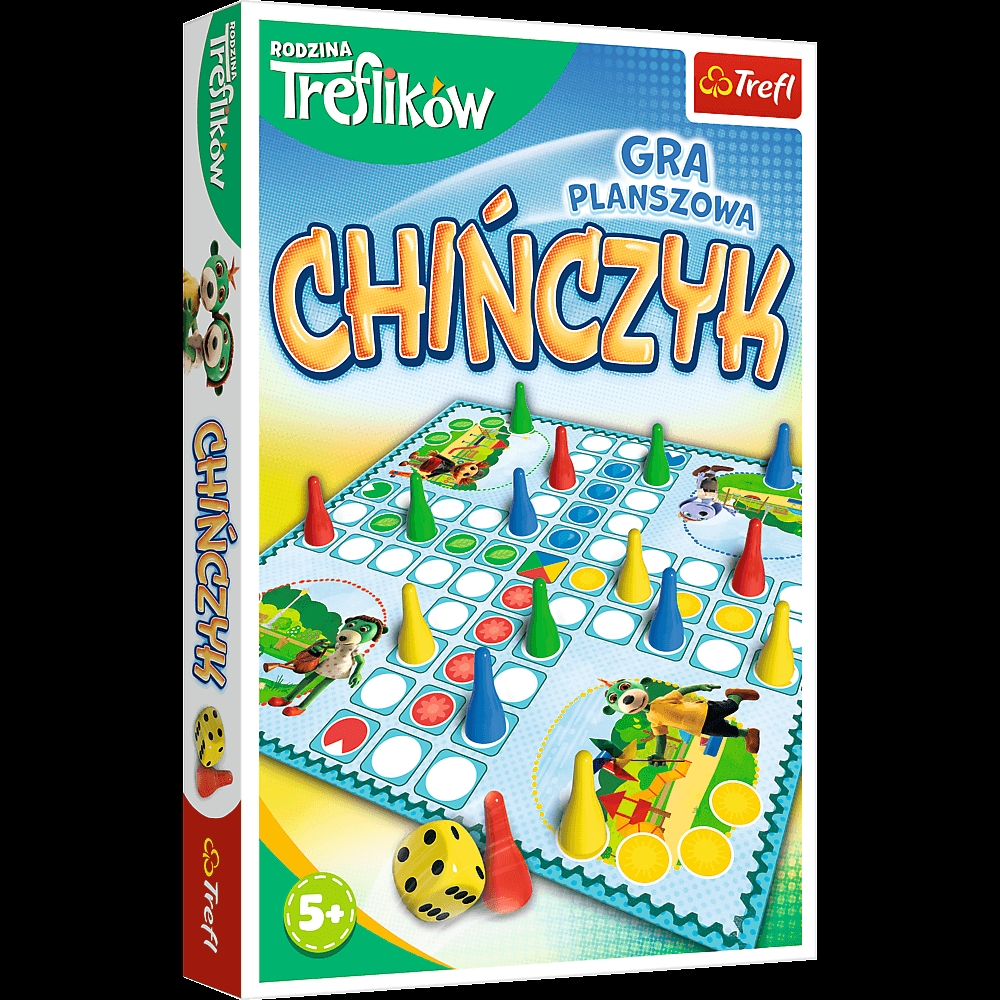 Gra Chińczyk z Rodziną Treflików 02069
