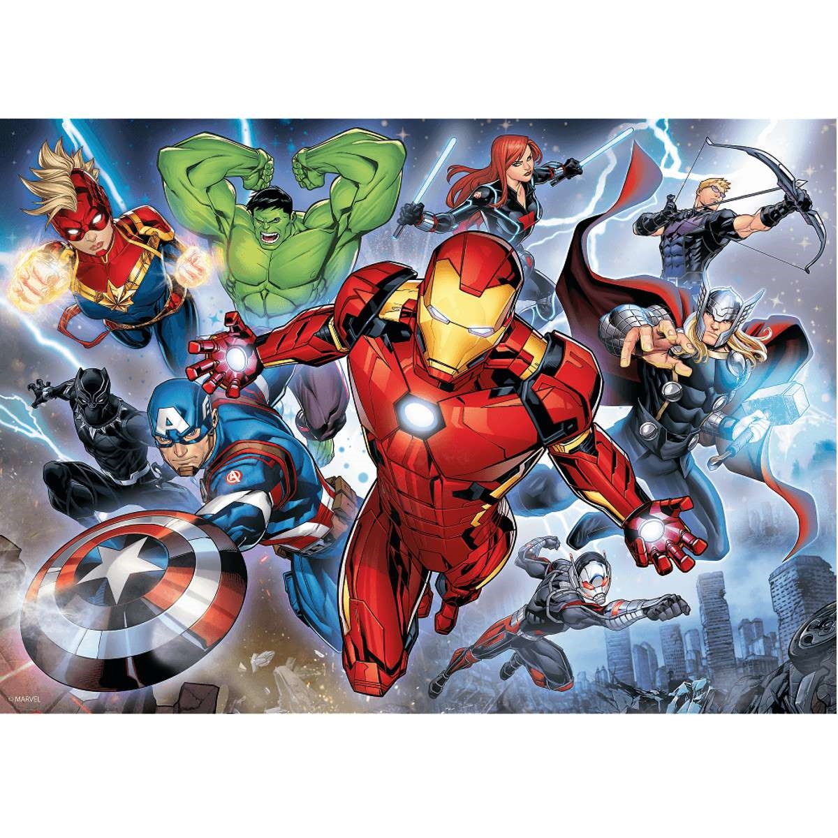 Puzzle - 200 - Waleczni Avengersi Marvel 13260