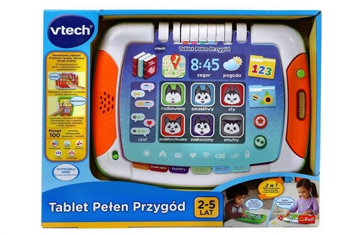 VTECH TABLET PEŁEN PRZYGÓD 61458