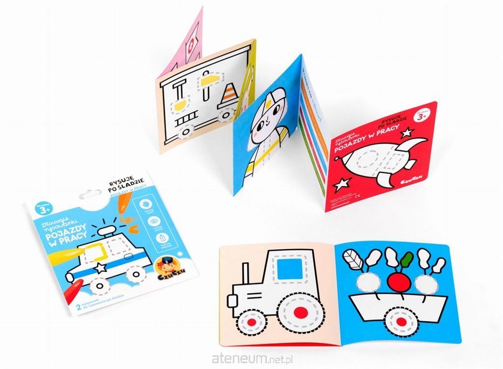 CZUCZU DŁUGIE RYSOWANKI POJAZDY W PRACY