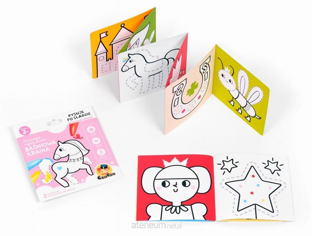 CZUCZU DŁUUUGIE RYSOWANKI BAŚNIOWA KRAINA 3+