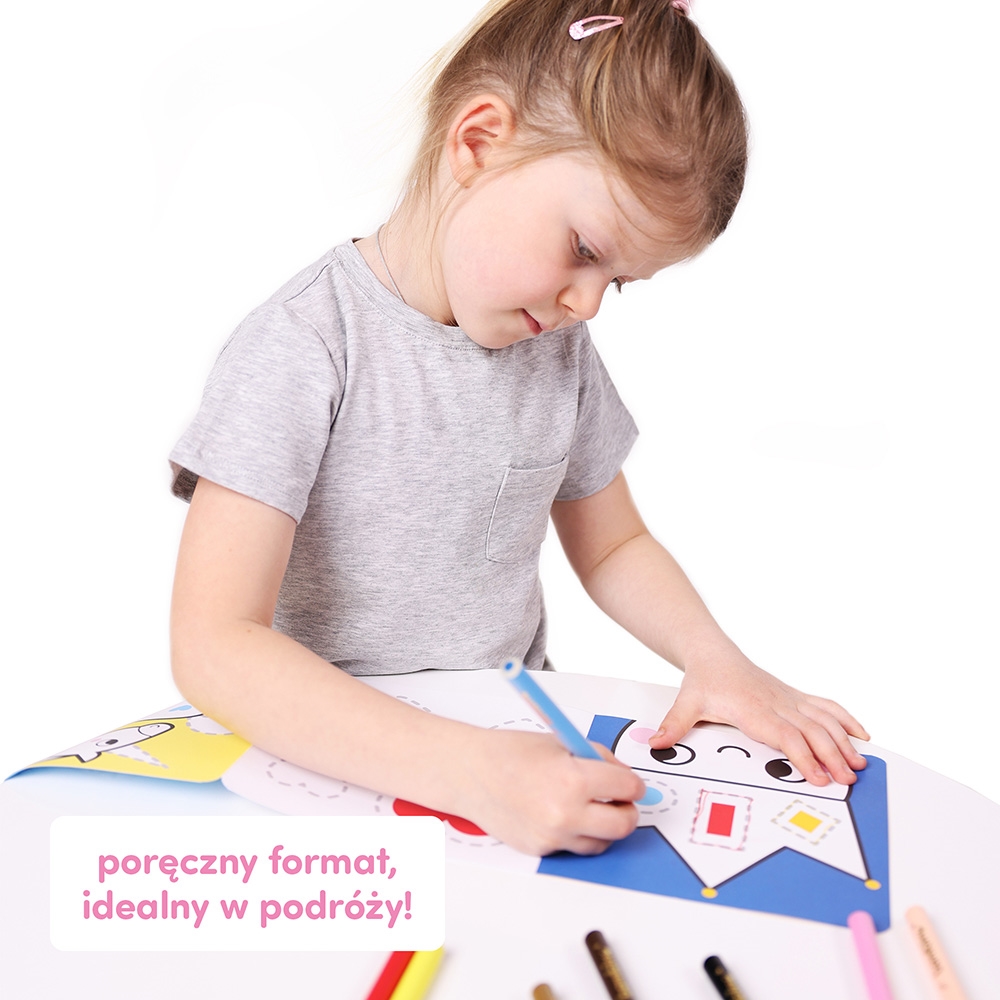 CZUCZU DŁUUUGIE RYSOWANKI BAŚNIOWA KRAINA 3+