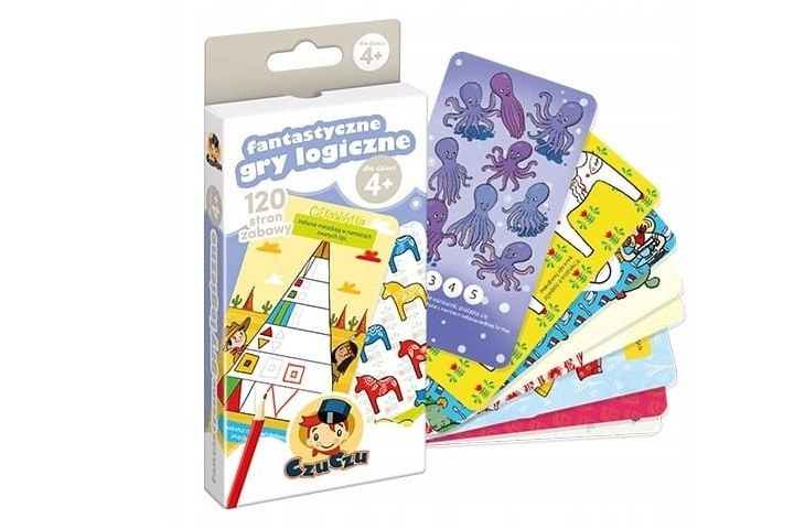 CZUCZU FANTASTYCZNE GRY LOGICZNE 4+