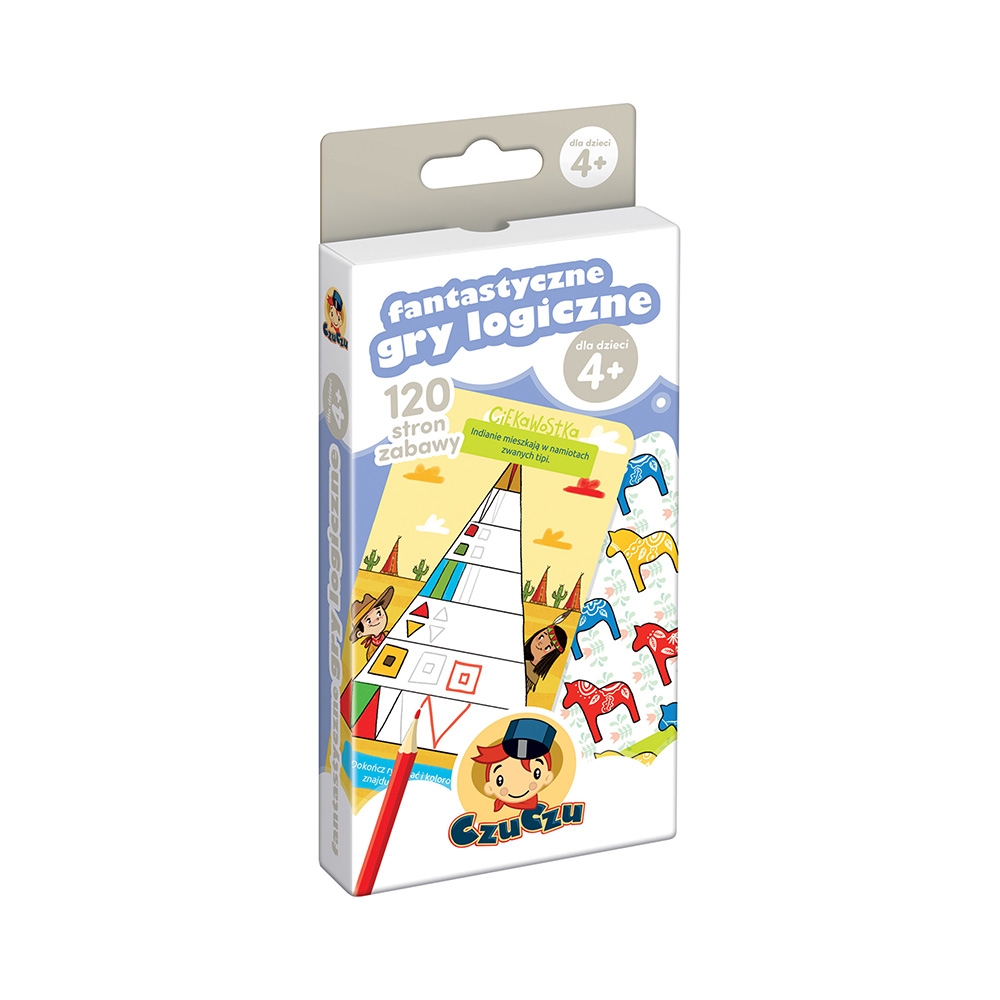 CZUCZU FANTASTYCZNE GRY LOGICZNE 4+