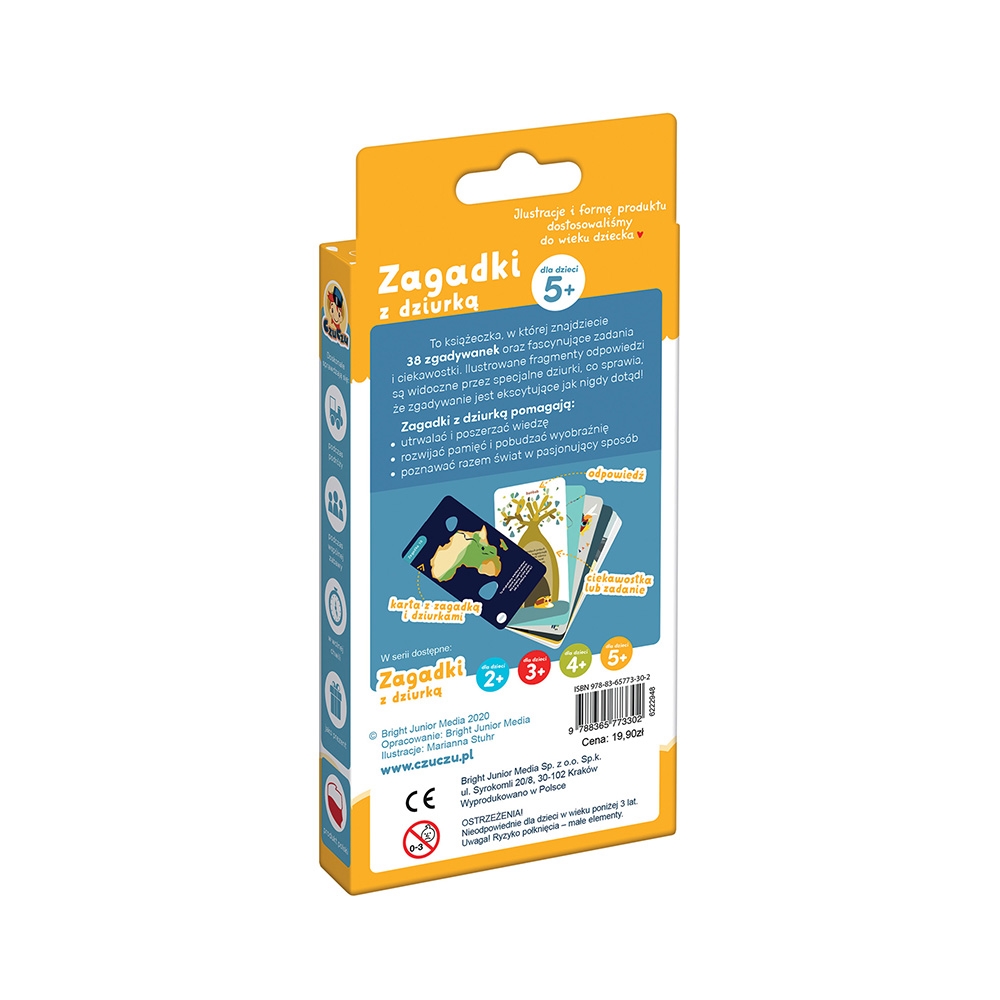 CZUCZU ZAGADKI Z DZIURKĄ 5+