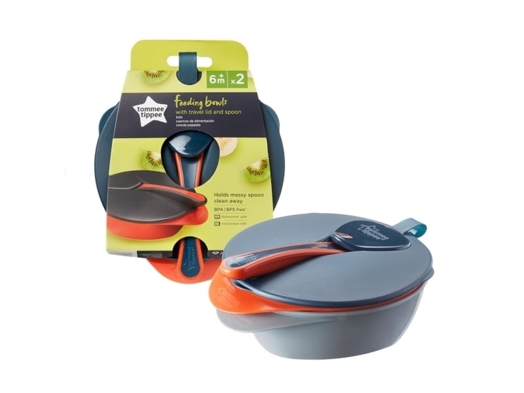 TOMMEE TIPPEE MISECZKA 2SZT Z ŁYŻECZKĄ