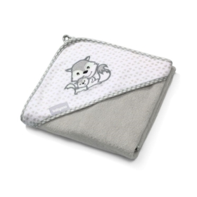 OKRYCIE KĄPIELOWE BAMBUSOWE 100X100 SZARE