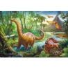 PUZZLE 60 WĘDRÓWKA DINOZAURÓW
