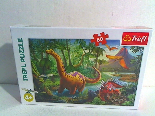 PUZZLE 60 WĘDRÓWKA DINOZAURÓW