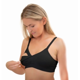 BABYONO BIUSTONOSZ DO KARMIENIA E70-75 CZARNY