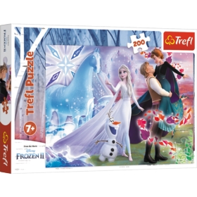 Puzzle - 200 - Magiczny świat sióstr FROZEN 13265