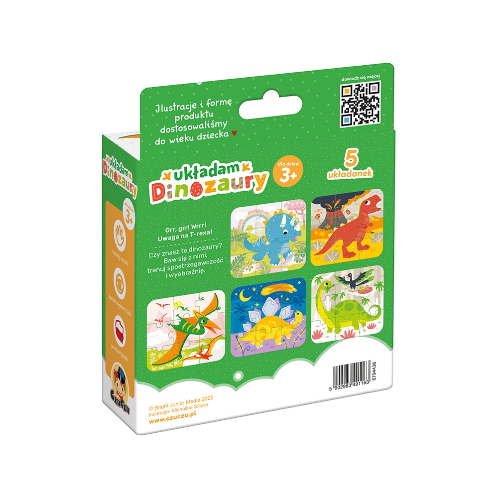 CZUCZU UKŁADAM DINOZAURY