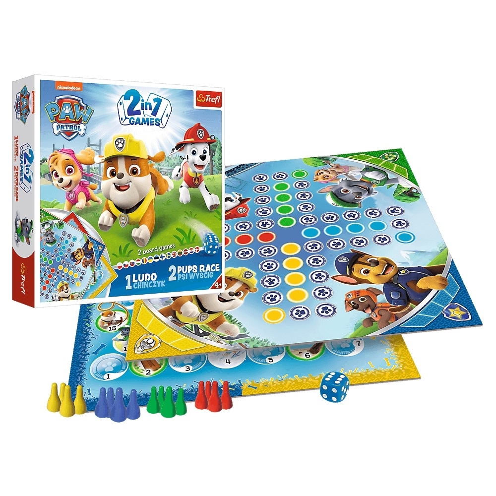 01896 GRA 2w1 Chińczyk - Psi wyścig Paw Patrol 189