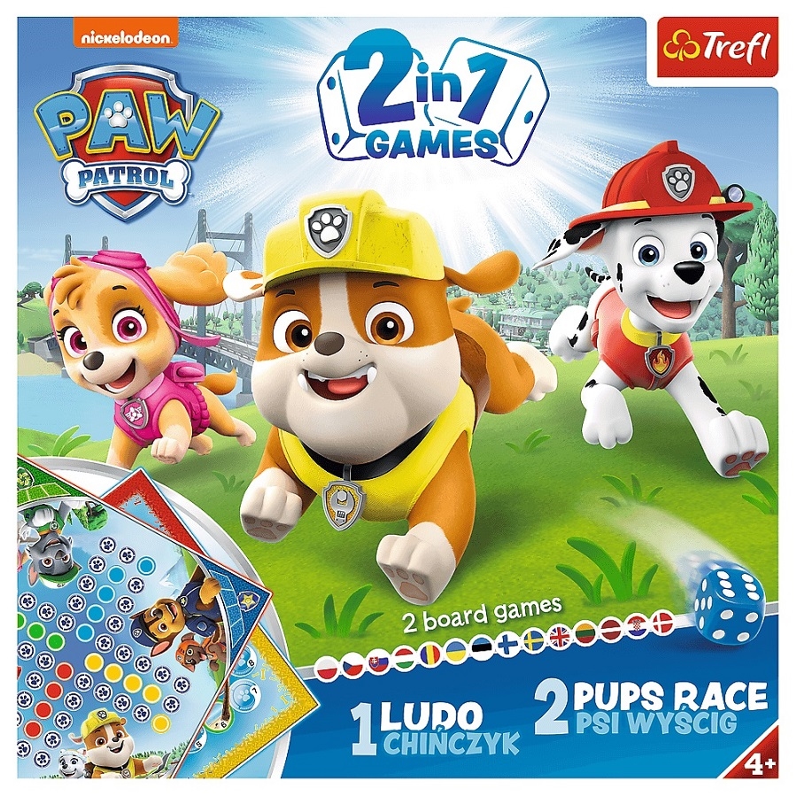 01896 GRA 2w1 Chińczyk - Psi wyścig Paw Patrol 189