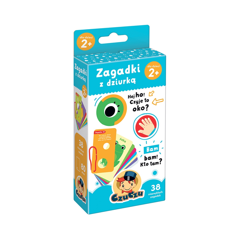 CZUCZU ZAGADKI Z DZIURKĄ 2+ ZAWIESZKA