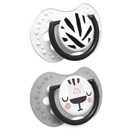 LOVI SMOCZEK SILIKONOWY 3-6M SALT&PEPPER 22/878