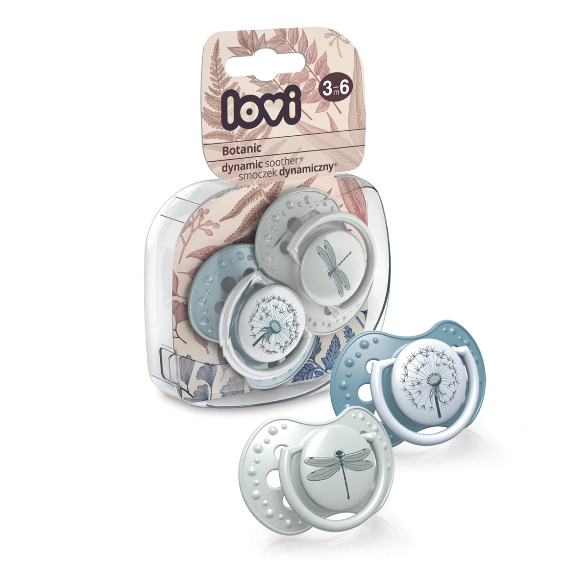 LOVI SMOCZEK DYNAMICZNY BOTANIC BOY 3-6M 22/870