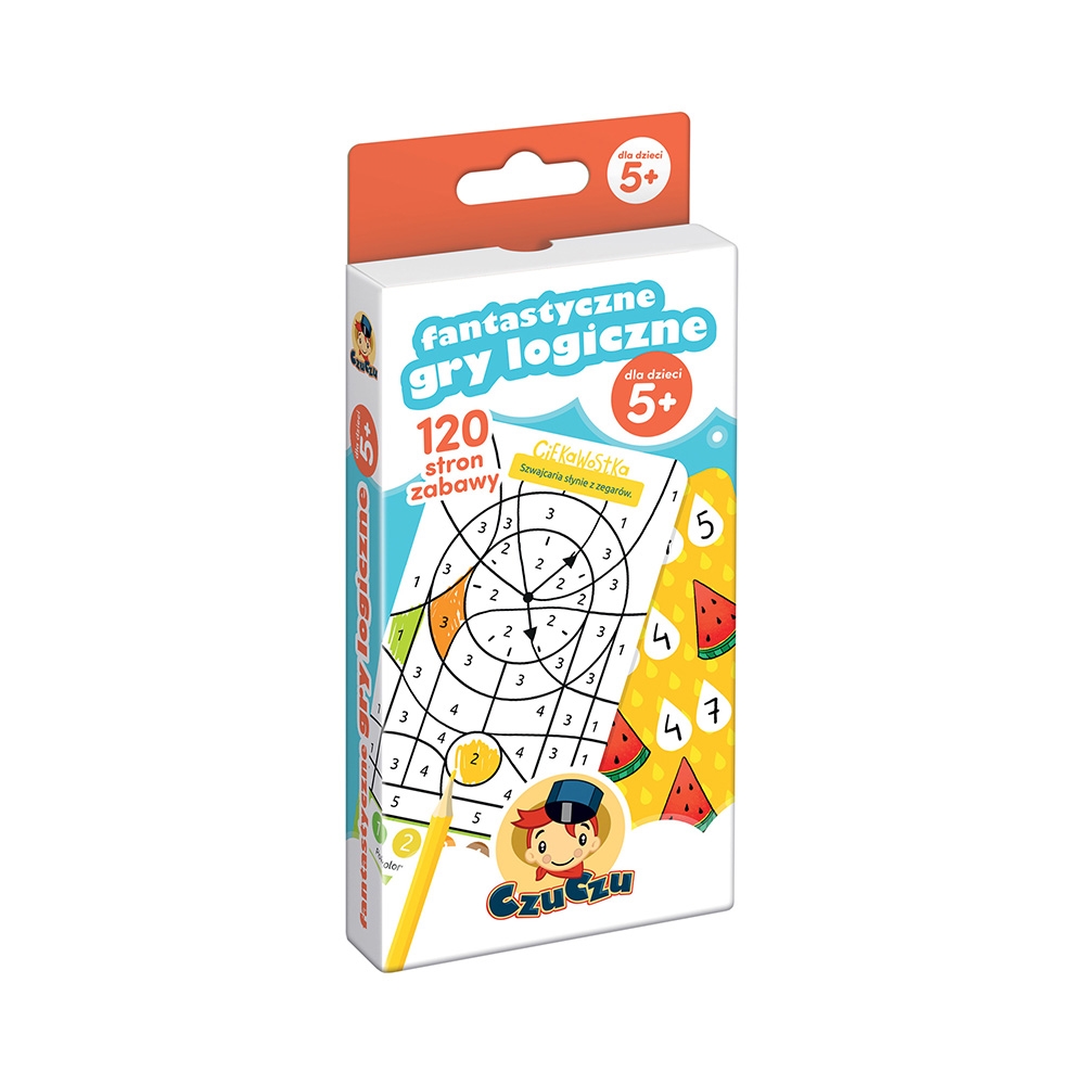 CZUCZU FANTASTYCZNE GRY LOGICZNE 5+