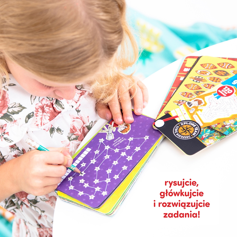 CZUCZU FANTASTYCZNE GRY LOGICZNE 6-7 LAT