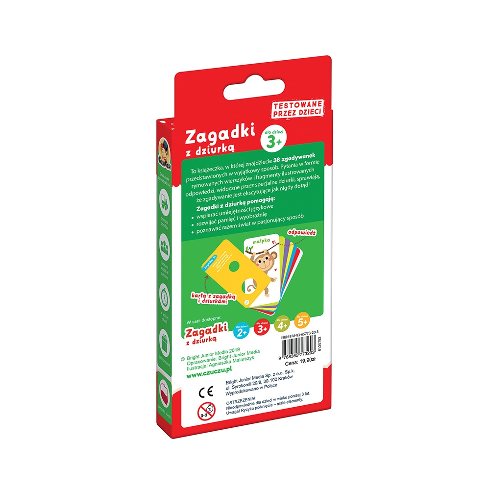 CZUCZU ZAGADKI Z DZIURKĄ 3+