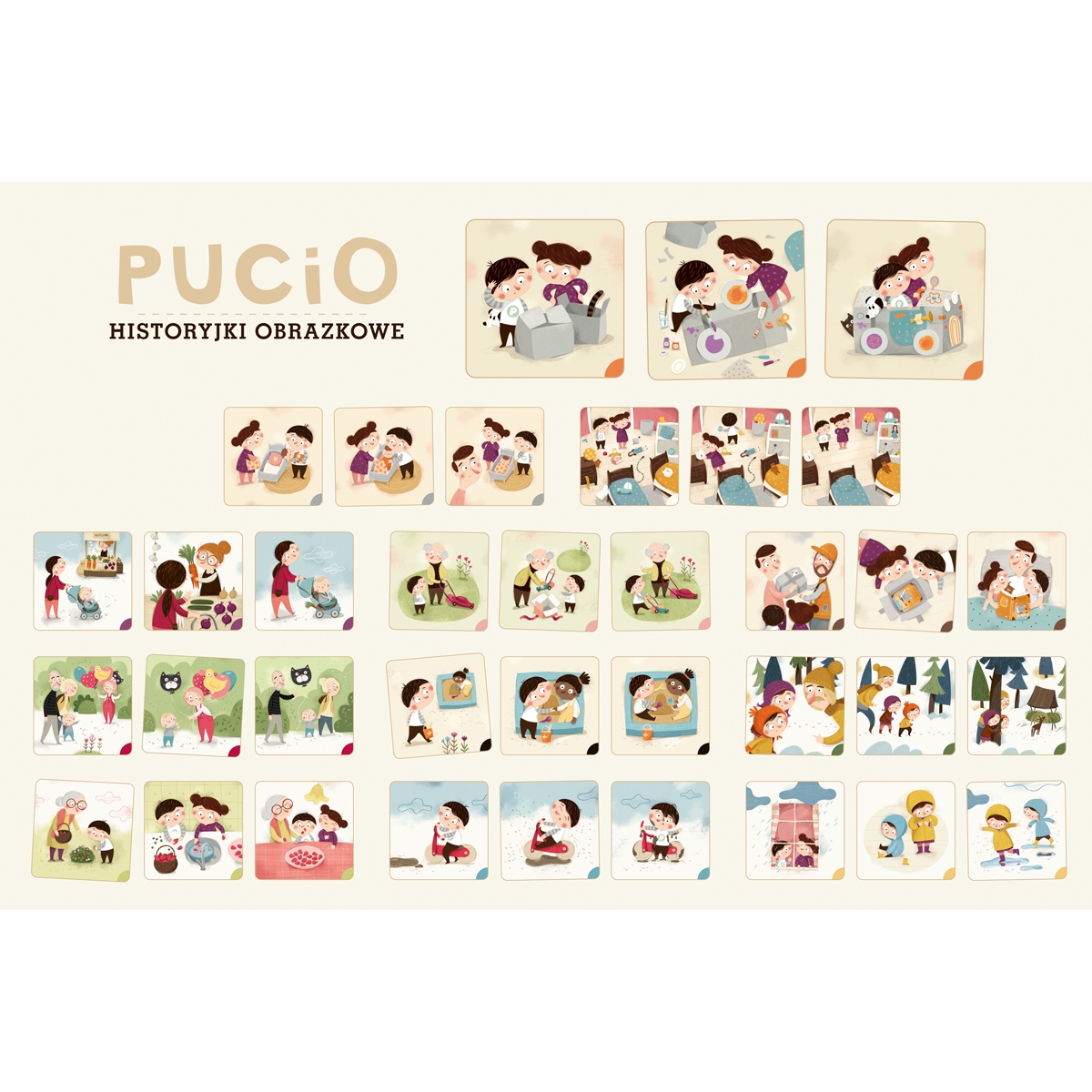 PUCIO HISTORYJKI OBRAZKOWE ZABAWKA