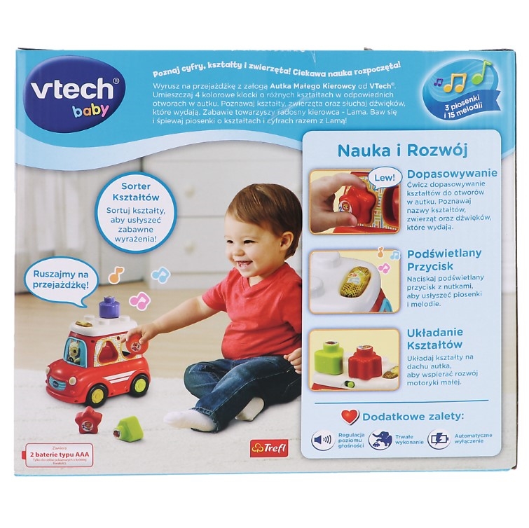 VTECH AUTKO MAŁEGO KIEROWCY