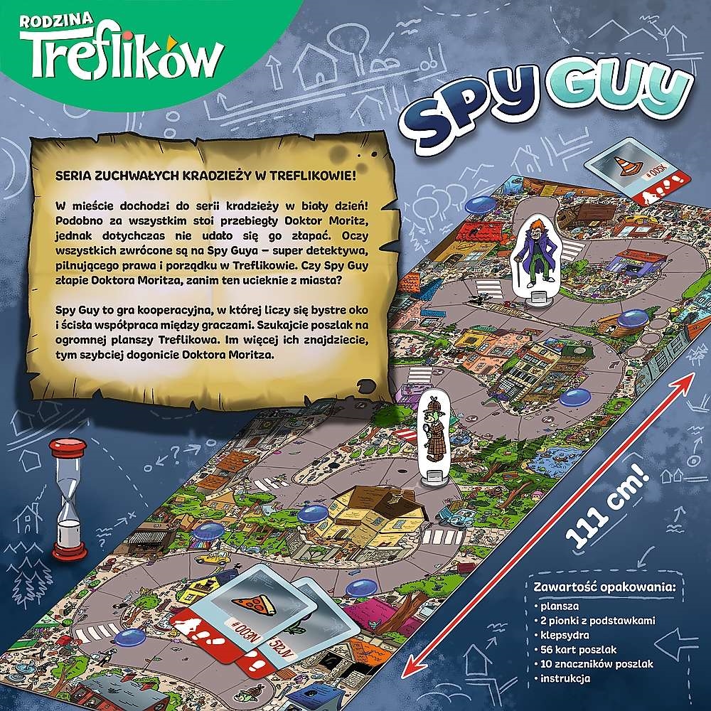 Gra Rodzinna Spy Guy Rodzina Trefików Trefl 02298