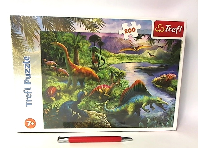 Puzzle 200 el. Drapieżne Dinozaury Trefl 13281