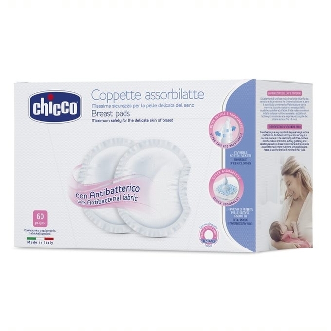 CHICCO WKŁADKI LAKTACYJNE 60SZT