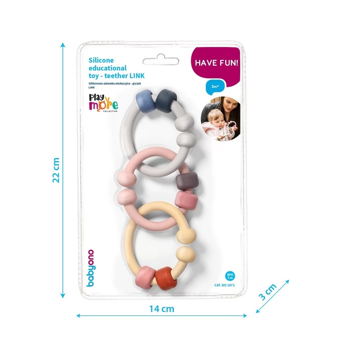 ONO SILIKONOWY GRYZAK LINK