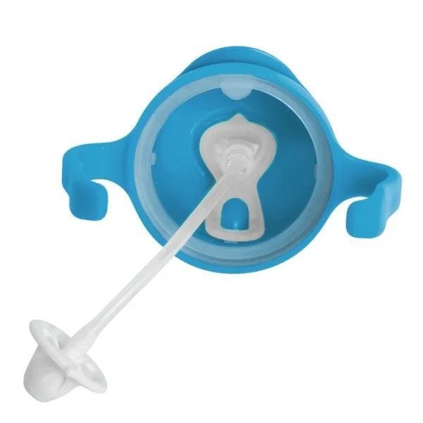 B.BOX BIDON ZE SŁOMKA 240ML BORÓWKOWY