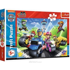Puzzle 100el. Psi Patrol Na Motorach Trefl 16430