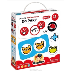 CZUCZU PUZZLE KONTRASTOWE DO PARY