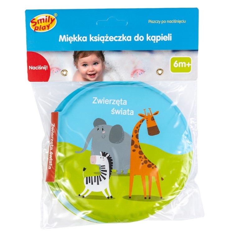 MIĘKKA KSIĄŻECZKA DO KĄPIELI