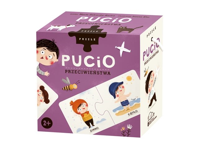 PUZZLE PUCIO PRZECIWIEŃSTWA - 2+