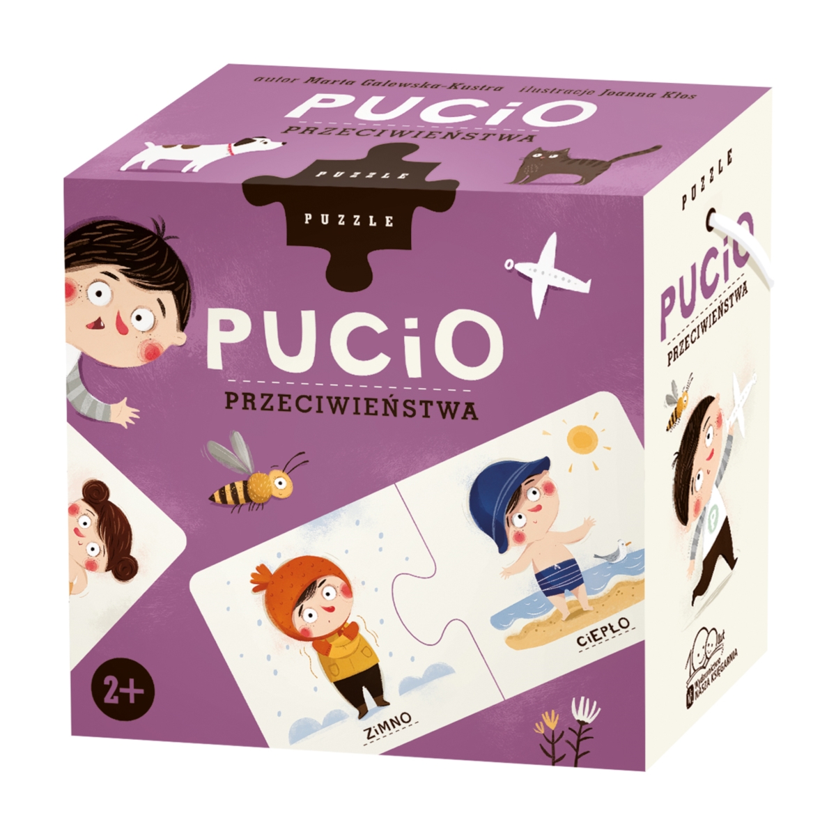 PUZZLE PUCIO PRZECIWIEŃSTWA - 2+