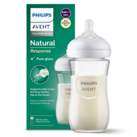 AVENT BUTELKA NATURAL SZKLANA 240ML 933/01