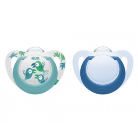 NUK SMO. USP. SIL STAR 6-18