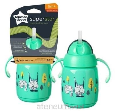 TOMMEE TIPPEE SUPERSTAR KUBEK Z RURKĄ ZIELONY
