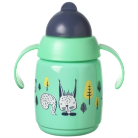 TOMMEE TIPPEE SUPERSTAR KUBEK Z RURKĄ ZIELONY