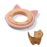 BABYONO GRYZAK DREWNIANY SILIKONOWY KOT