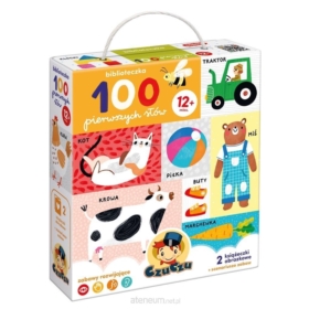 CZUCZU KSIĄŻECZKA EDUK 100 PIERWSZE SŁOWA 12M+