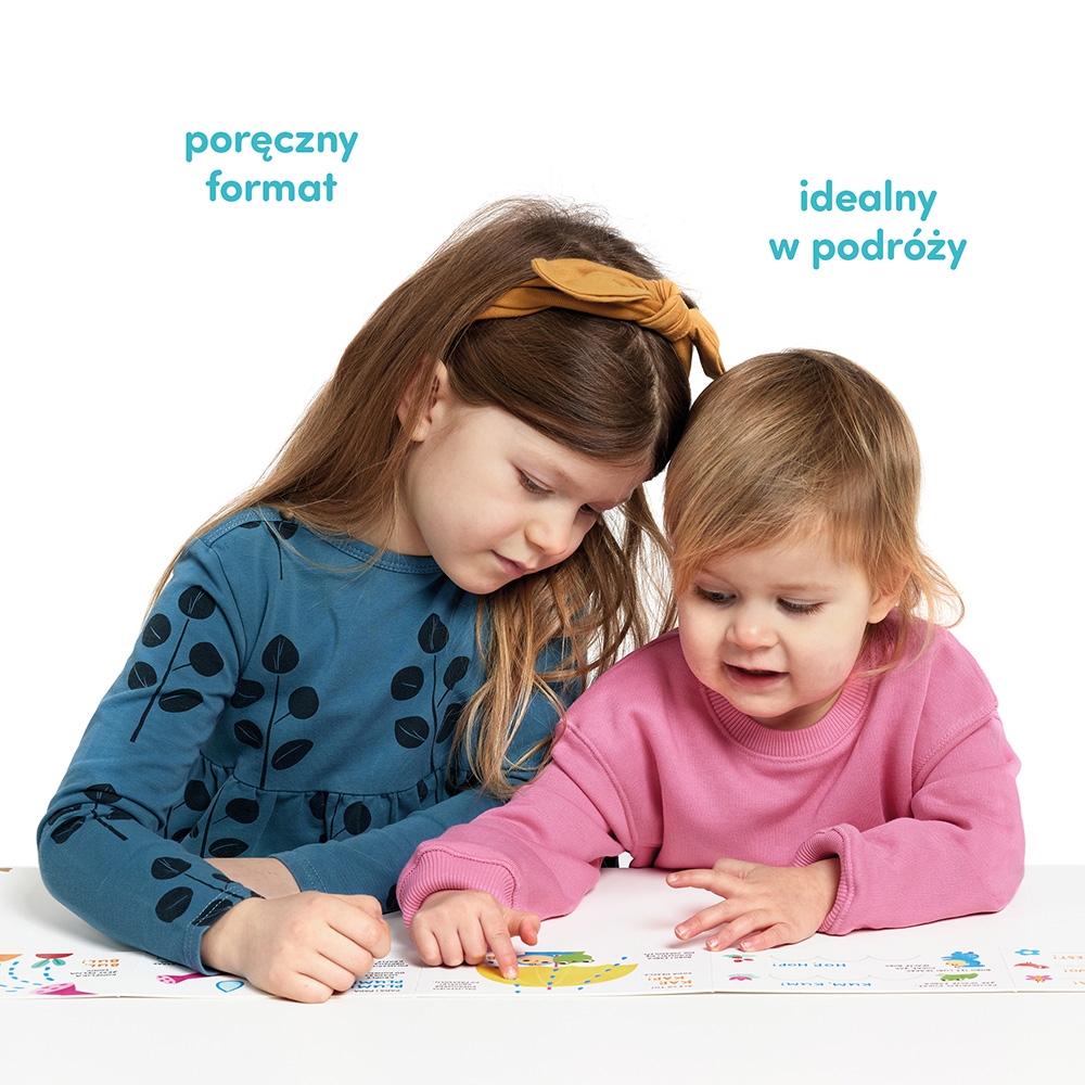 CZUCZU KSIĄŻECZKA EDUK PALUSZKOWE ZABAWY 2+