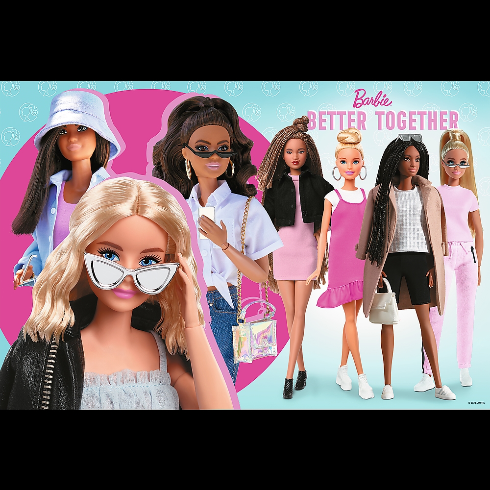 Puzzle - 160 - Barbie i jej świat - Mattel, Barbie